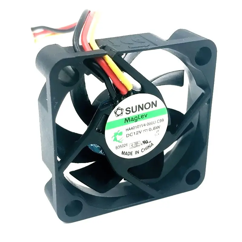

10 шт., Охлаждающие вентиляторы для Sunon HA40101V4-0000-c99 4010, 40 мм, 4 см, 40*40*10, 12 В, 0,8 Вт, 0,06а, 3-контактный поддерживающий велоприбор