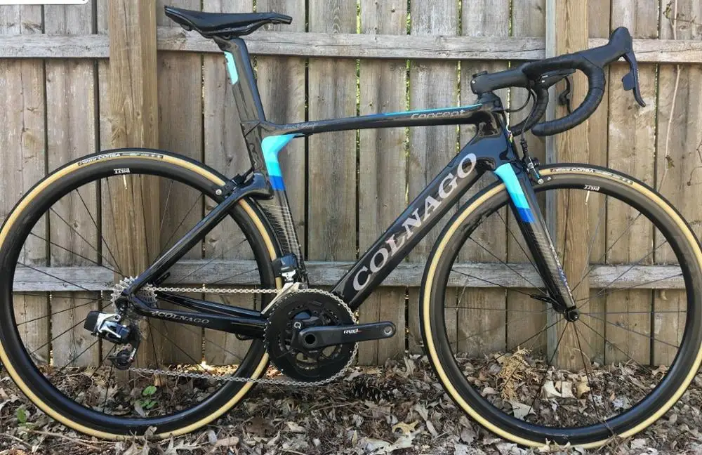 Синий Colnago концепция карбоновый велосипед DI2 карбоновый дорожный велосипед Полный велосипед с R7010 R8010 группа