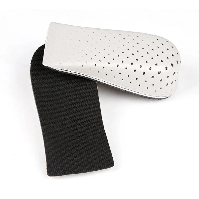 Стельки для увеличения роста 2 4 см дышащие удобные половинные стельки из