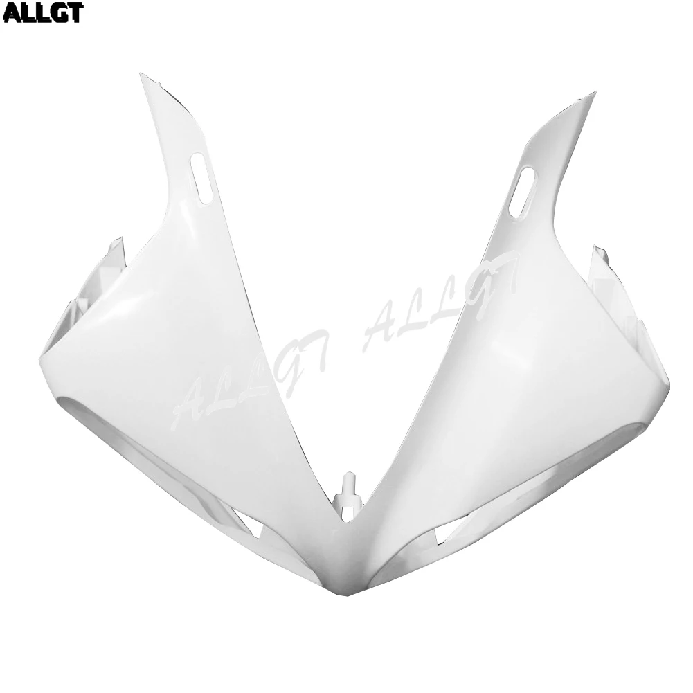 Неокрашенный Raw ABS передний верхний нос обтекатель для Yamaha YZF R1 2009 2010 2011 2012 |