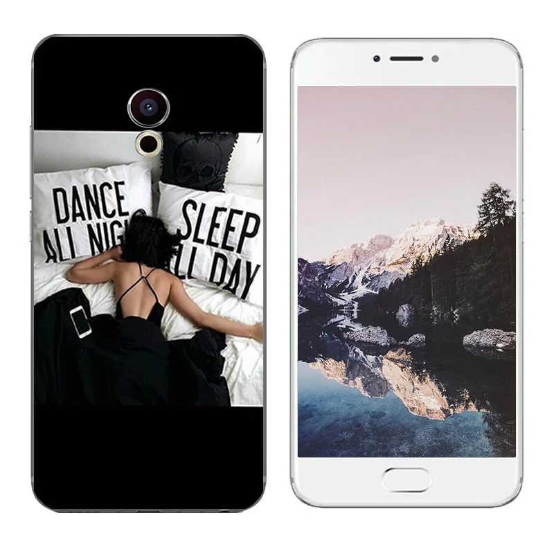 Чехол для Meizu Pro 6 с принтом смайлика чехол Mx6 мягкий силиконовый из ТПУ Pro6 s чехлы