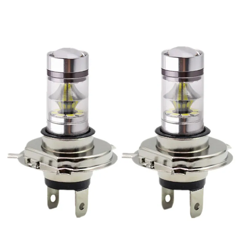 Светодиодный супер яркий автомобильный противотуманный светильник H7 2 шт. 12 В 24 в