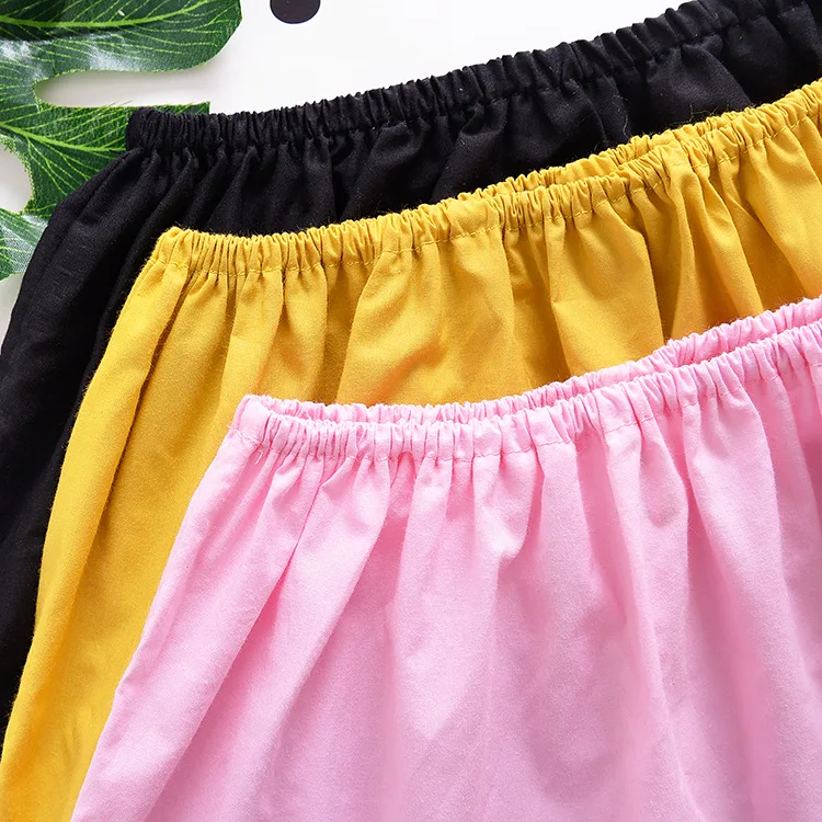 Модная летняя одежда для детей топ в европейском стиле девочек хлопковый