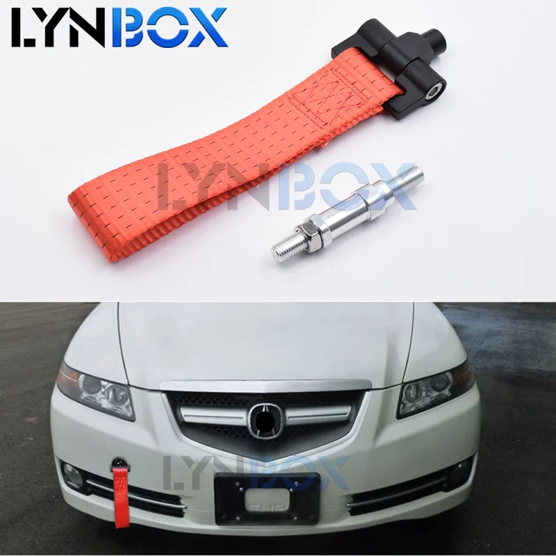 Авто Красный буксировочный ключ для гоночного автомобиля ремень прицепа