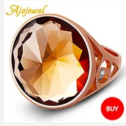 Ajojewel бренд#7-12 трендовые ювелирные изделия унисекс розовое золото цвет большой овальной формы морские кольца ракушки для мужчин и женщин