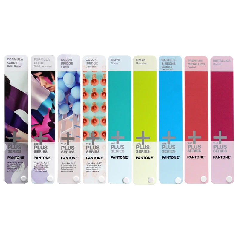 9 книг/набор GPG304N Pantone CMYK/RGB цветная книга портативное руководство для студии Набор