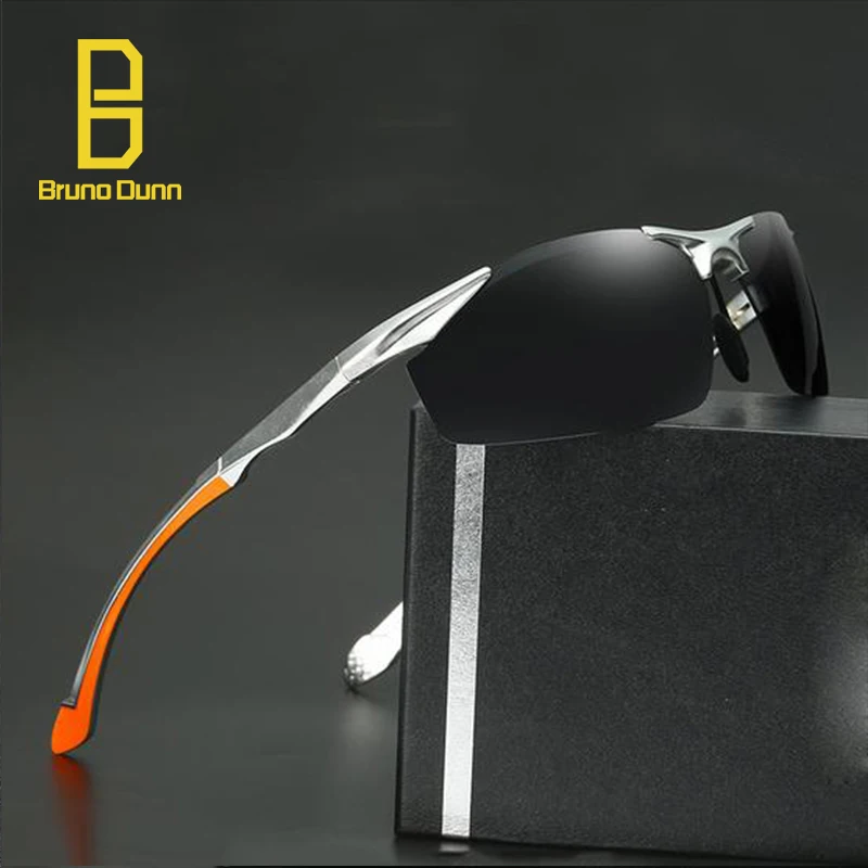 Брендовые Роскошные Алюминий магниевого сплава поляризованные Солнцезащитные