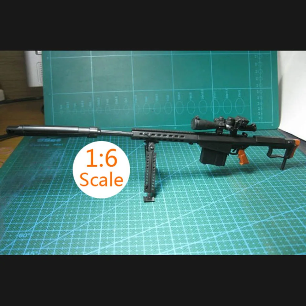 1:6 1/6 масштаб 12 дюймов фигурки M82A1 винтовка пистолет Модель для 1/100 MG Bandai Gundam модель