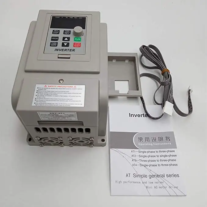 Частотный преобразователь VFD XSY-AT1 инвертор 220 кВт/4 кВт однофазный в вход и трехфазный мощность двигателя регулятор скорости