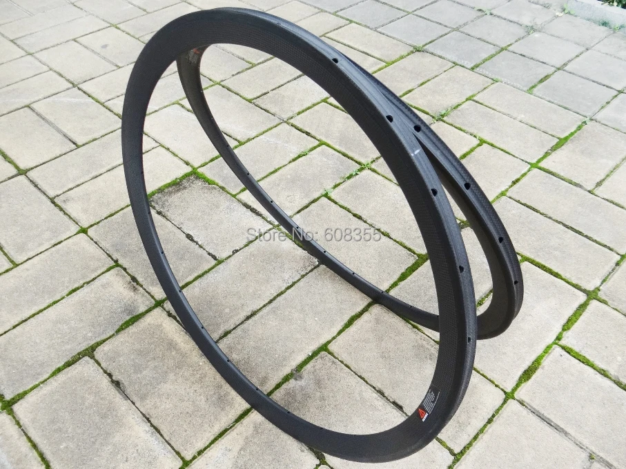 FLX-RIM-T03: углеродный Матовый велосипед дорожный 700c трубчатый обод колеса 38 мм