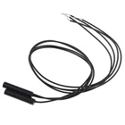 Цилиндрический пластиковый герконовый Бесконтактный переключатель, магнитный датчик, нормальное открытие, 2 шт.