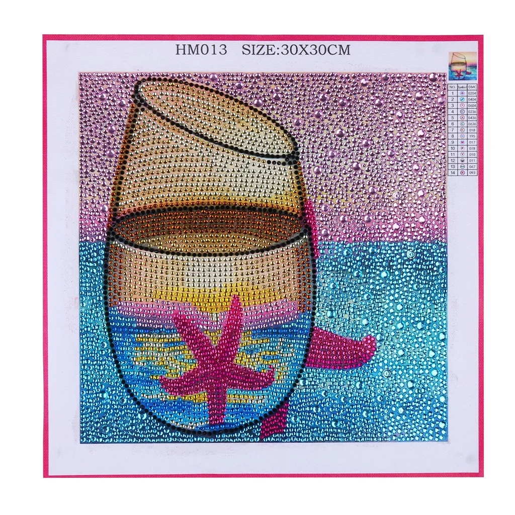 Бриллиантовая звезда в виде чашки стразы Набор для вышивки крестиком особой