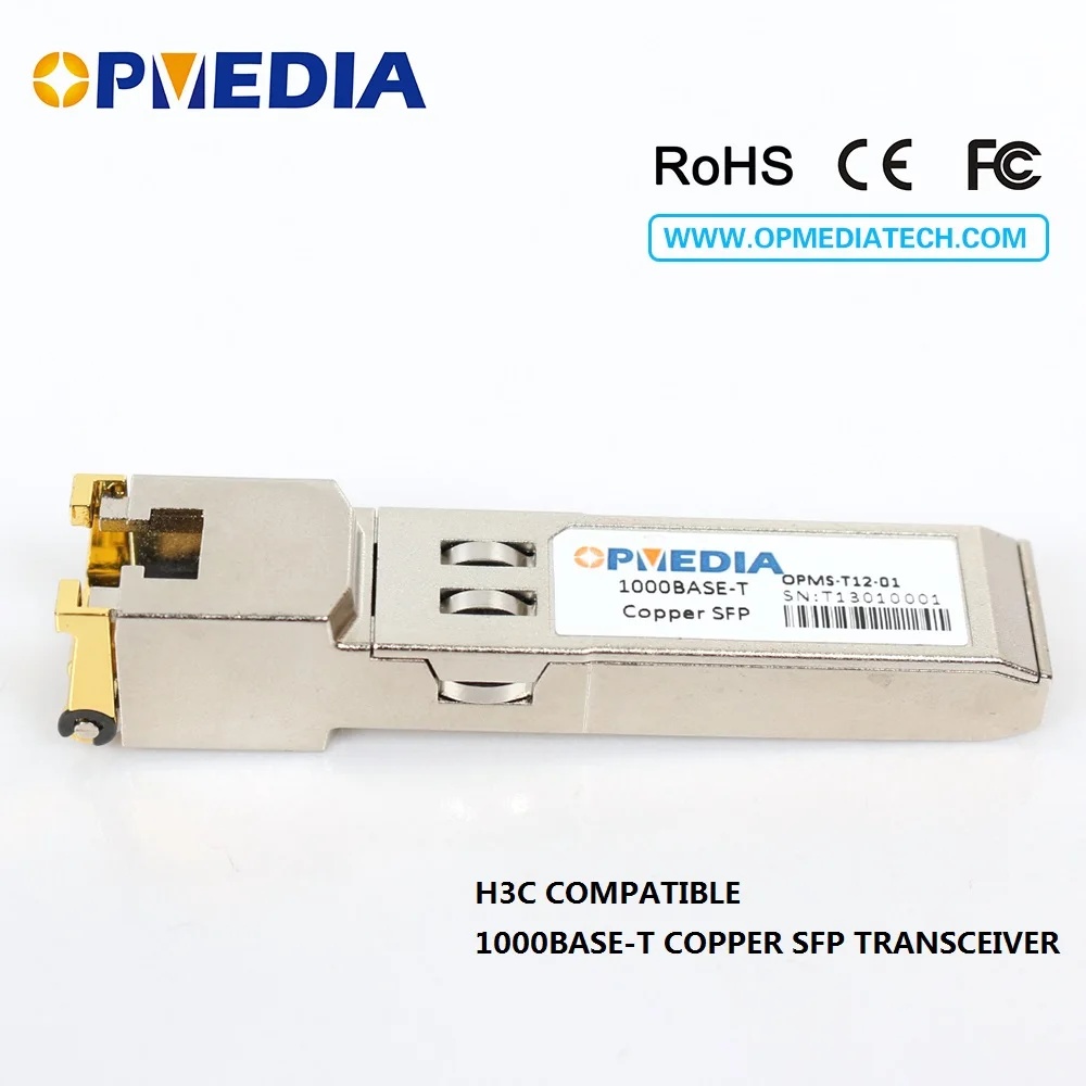 Бесплатная доставка! приемопередатчик H3C 1000Base T SFP оптический модуль 1000 м разъем