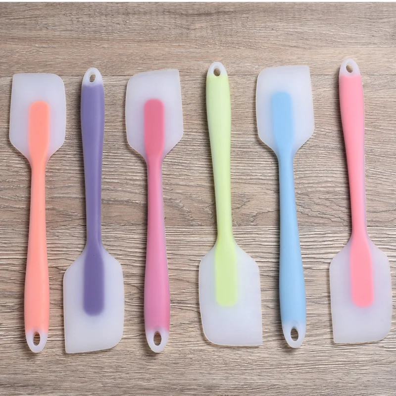 DIY Cake tool Silicone Palette Knife Silicone Spatula Multifunctional Kitchen Baking Tool Cake Cream Butter Knife