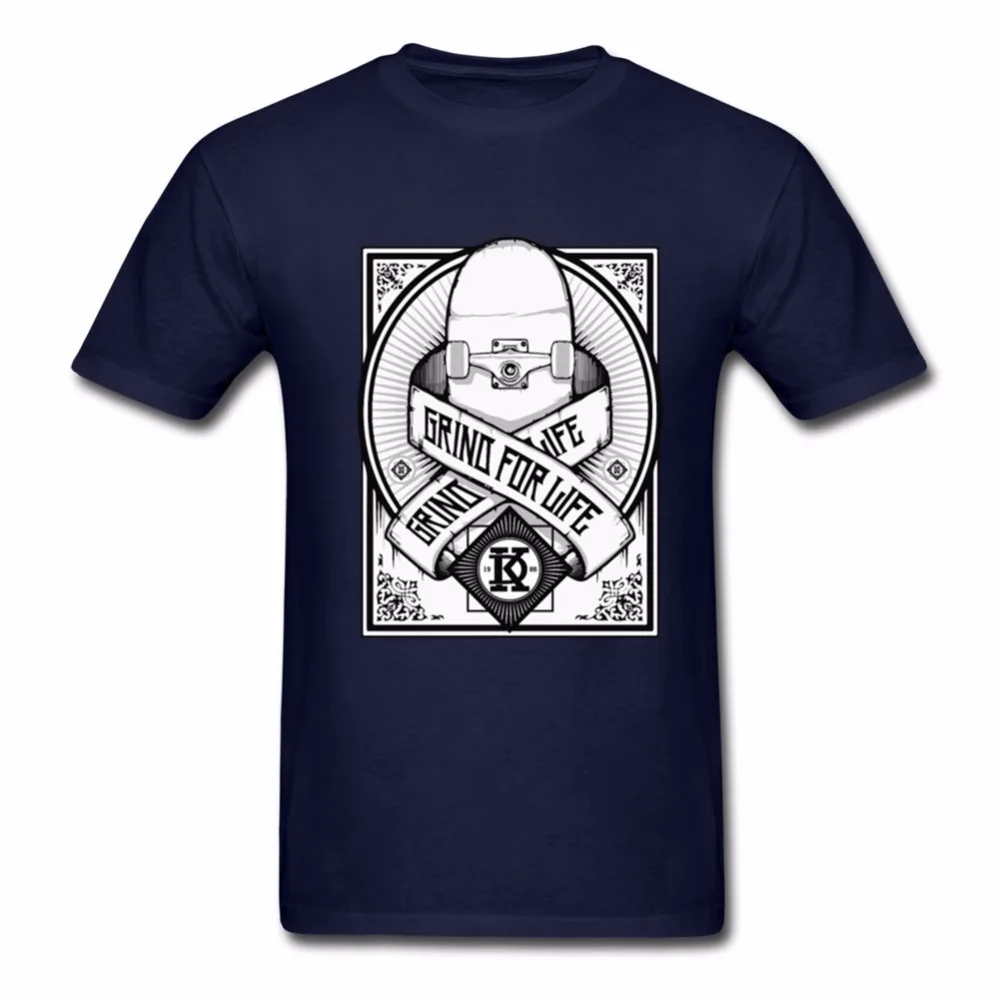 2018 New Skateboard T shirt Men Skater Longboard sk8 Short Sleeve Grind for life Men's compression Custom Summer Top Plus | Мужская