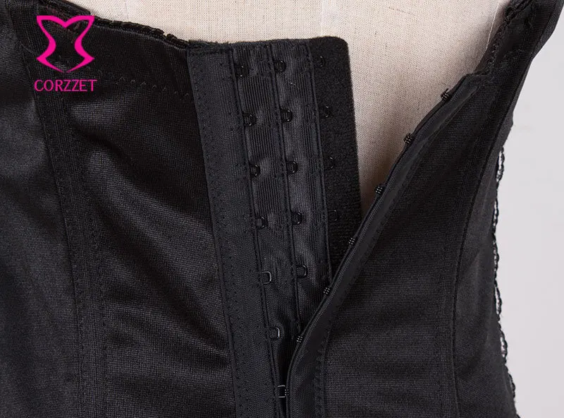 Женский корсет с принтом в виде Розы и черепа готический корсетный костюм