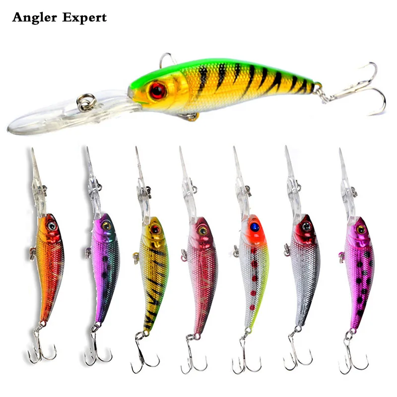 Рыболовная Приманка Minnow Expert 7 шт./лот 10 см/8 г приманка для плавания жесткая окуня