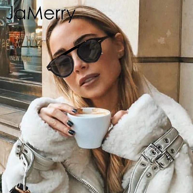 JaMerry Модные женские Солнцезащитные очки роскошные брендовые винтажные летние