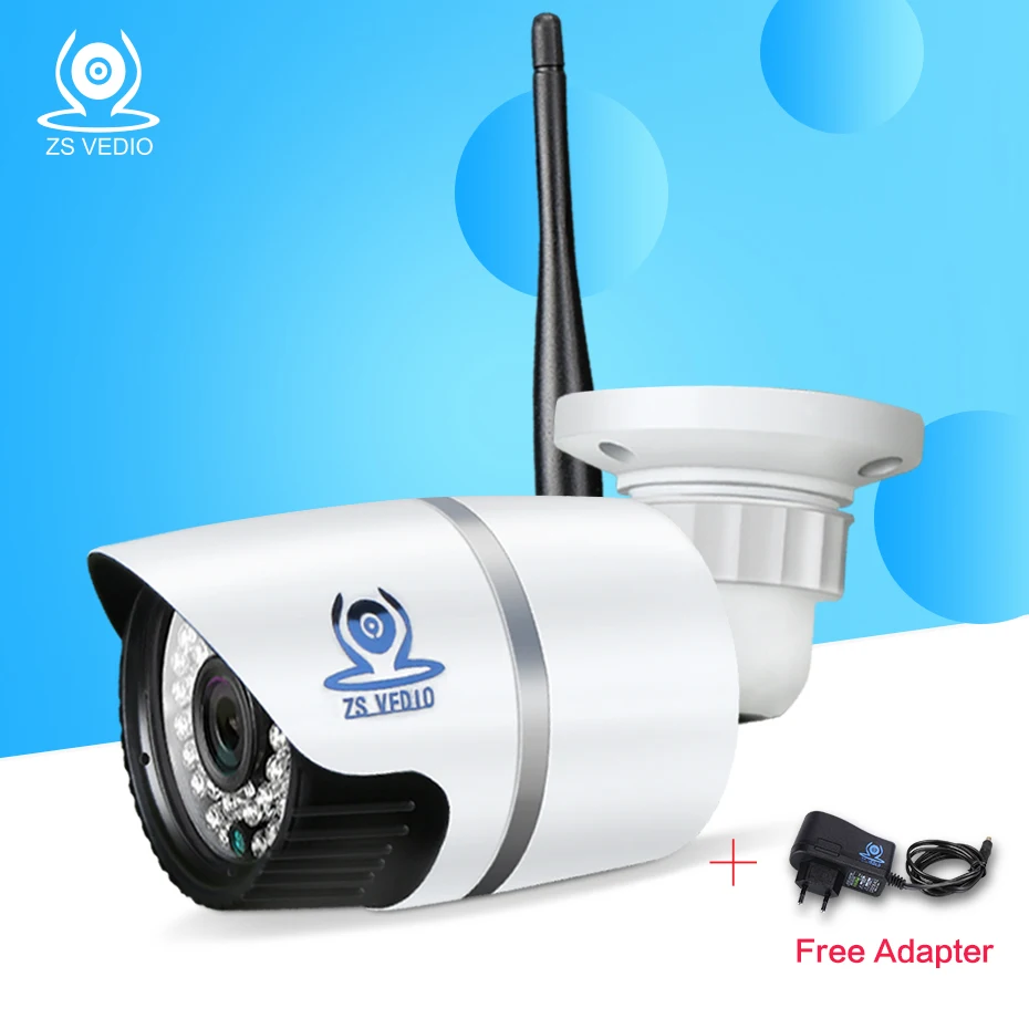 ZSVEDIO камеры наблюдения CCTV монитор IP камера WIFI наружное водонепроницаемое
