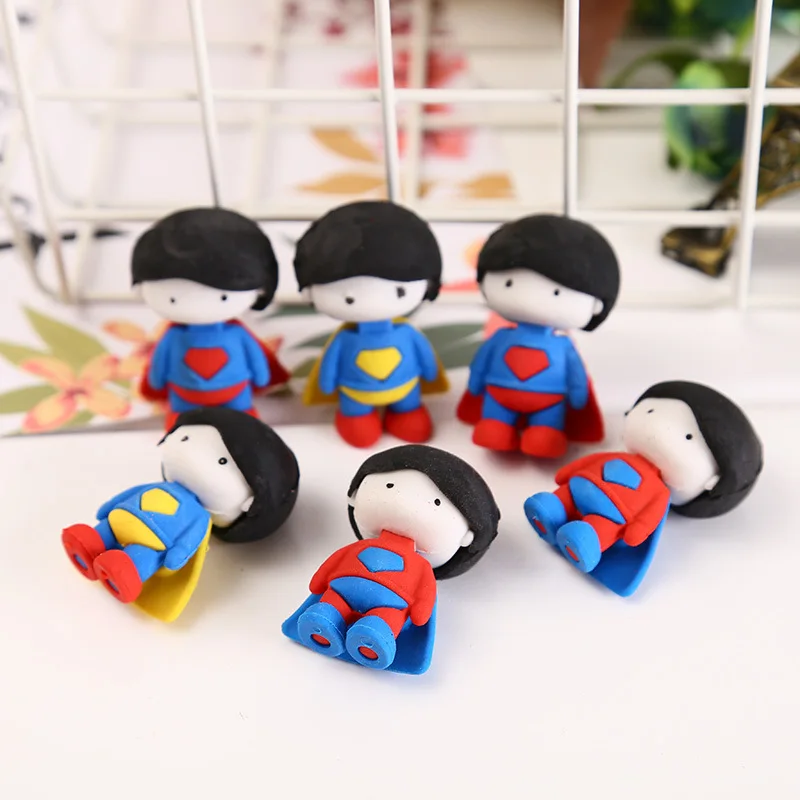 4 шт. креативные Diy Мультяшные милые ластики разборные детские игрушки резиновые