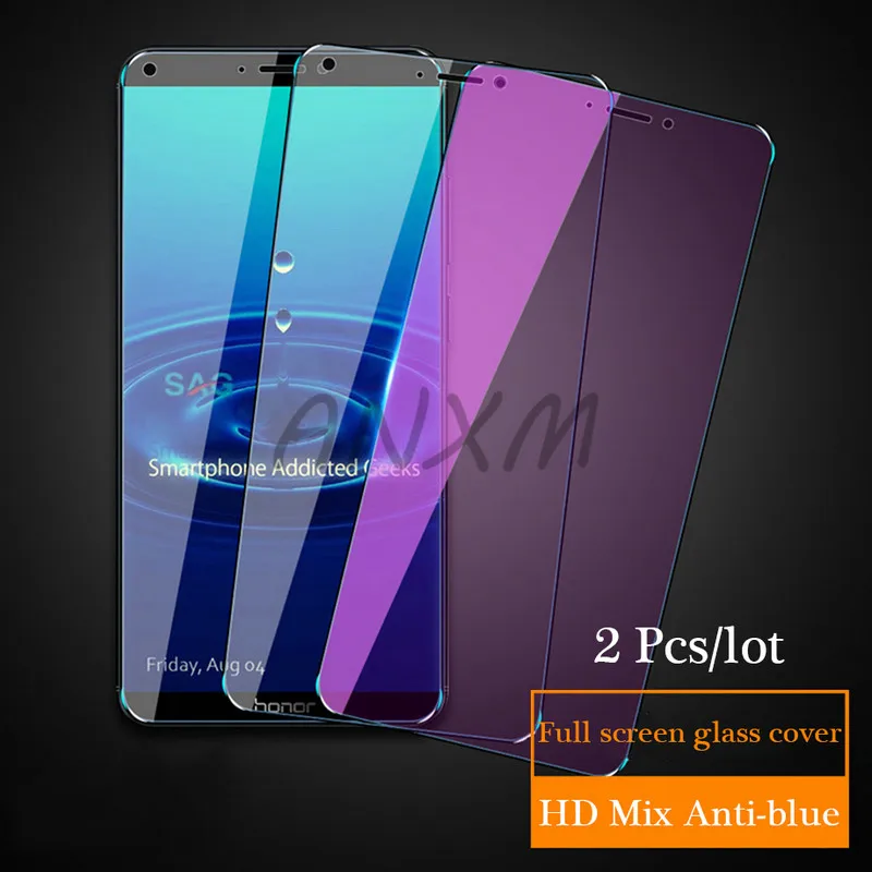 2 шт./лот закаленное стекло для Huawei Honor Note 10 защита экрана 9 H от Blu-ray | Мобильные