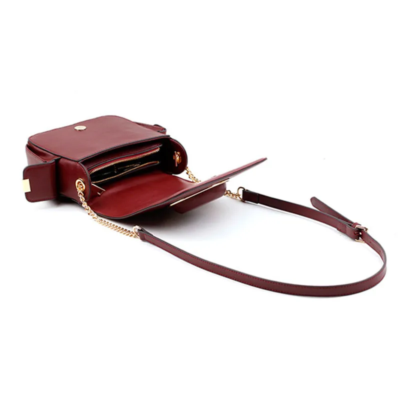 Модная маленькая сумка женские сумки-мессенджеры сумки из спилка через плечо для