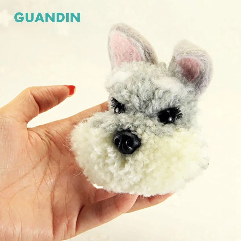 Шерстяная войлочная пряжа для собак GUANDIN Schnauzer животных ручной работы новый