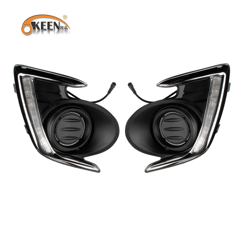 OKEEN LED DRL для Mitsubishi Attrage Mirage G4 2012 2013 2014 2015 2016 2017 светодиодные дневные ходовые огни
