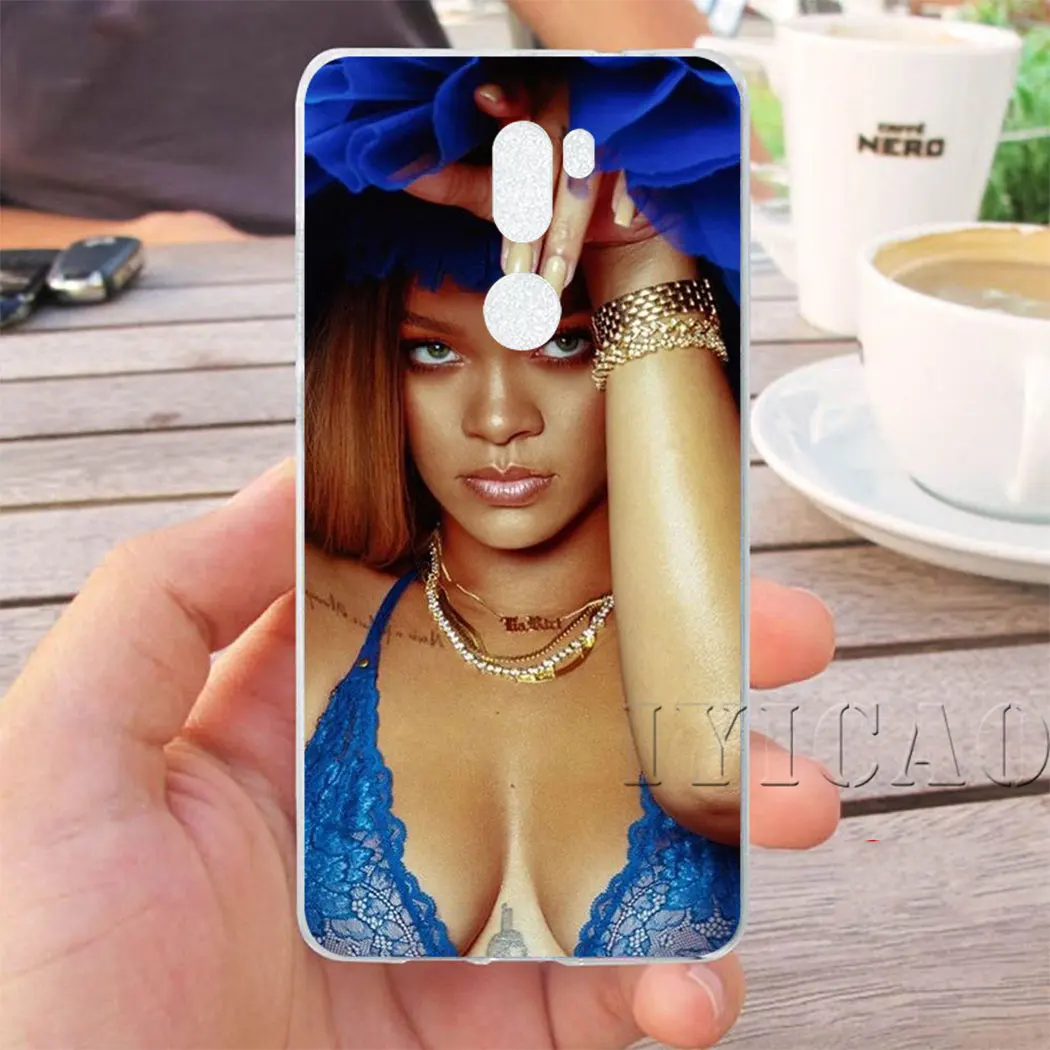 IYICAO Rihanna artSoft Case for Huawei 6A 7A 8X 8 Lite Pro 7 3G 7C 5.99in Nova 4 3 3i 2i 8C 9 10 Cover | Мобильные телефоны и
