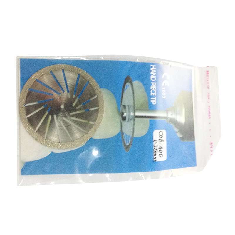 2 шт. Стоматологическая лаборатория Алмазный ультра-тонкий двухсторонний Эмери