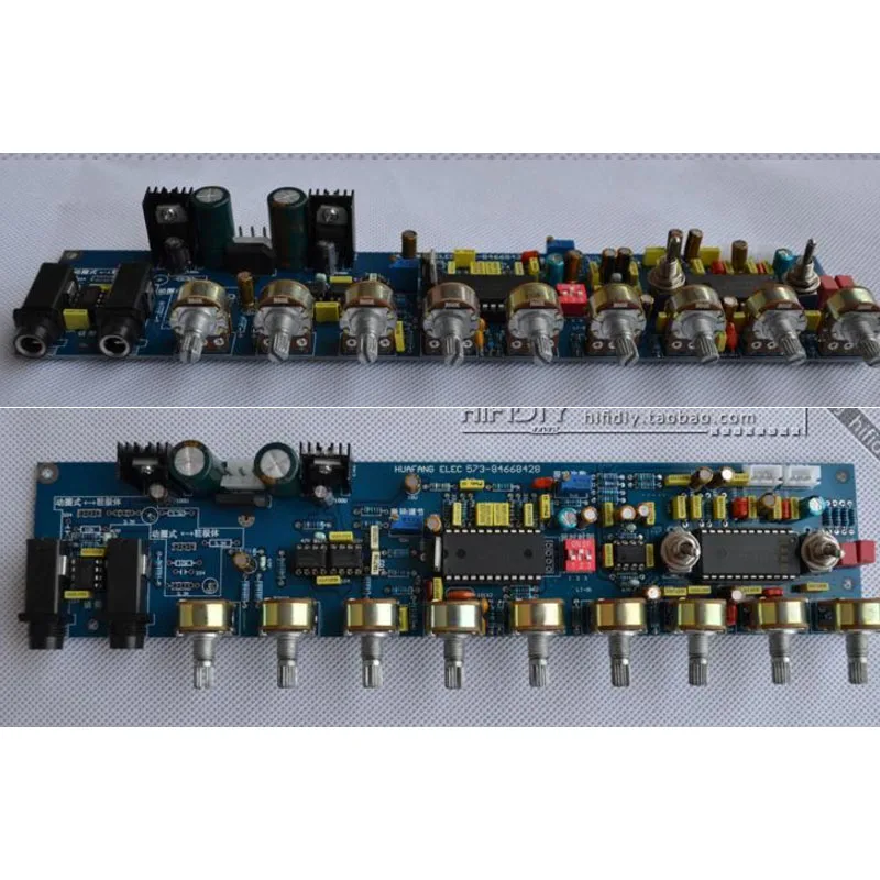 Плата усилителя лихорадки tone board караоке плата NE5532 + M65831 LM4610 one board|tone board|ne5532 boardboard |