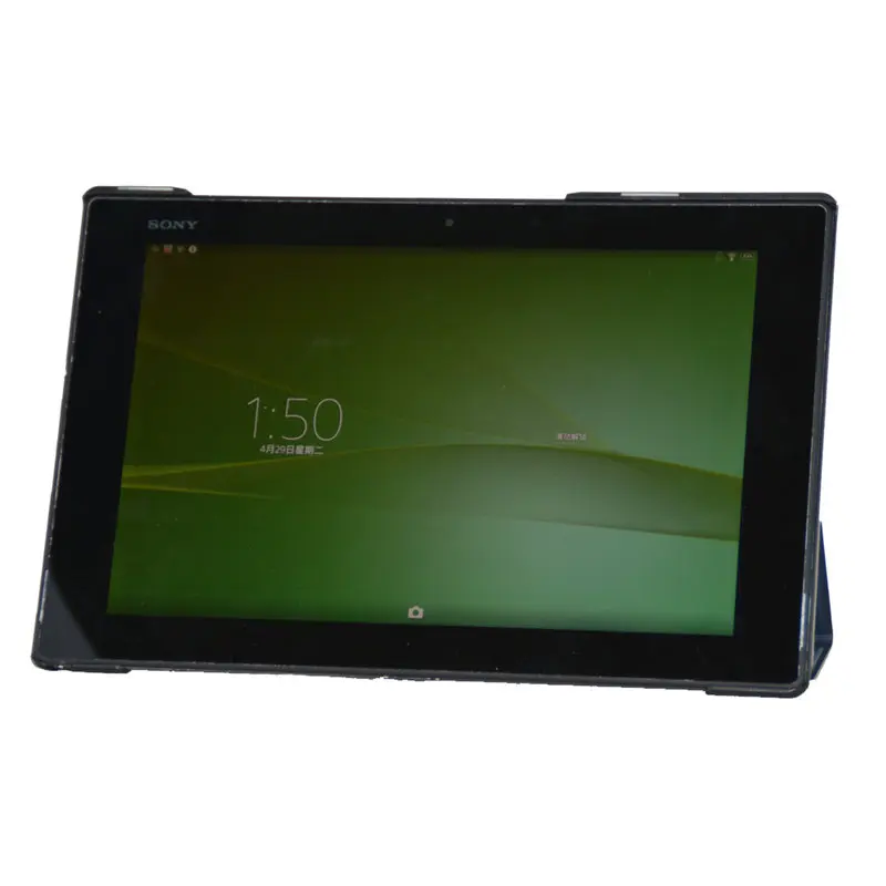Ultra slim легкий искусственная кожа фолио case стенд крышка для sony xperia tablet z2/z3/z4 |