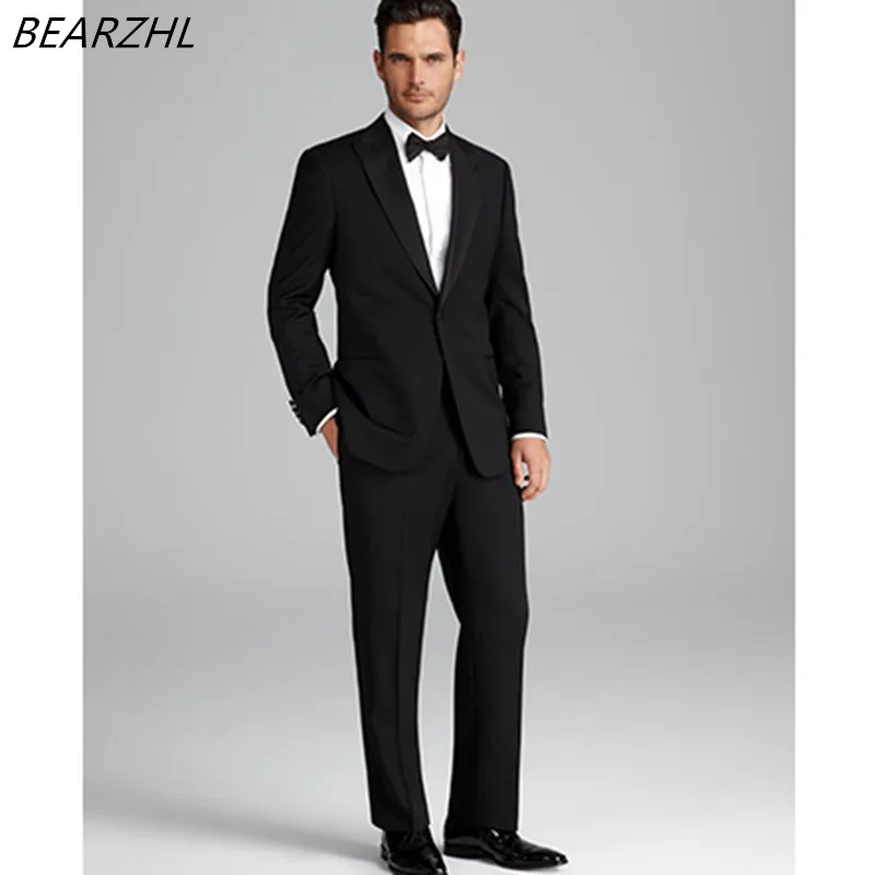 

Mens Suits With Pants For Wedding Dress Groom Tuxedo 2020 Custom Made