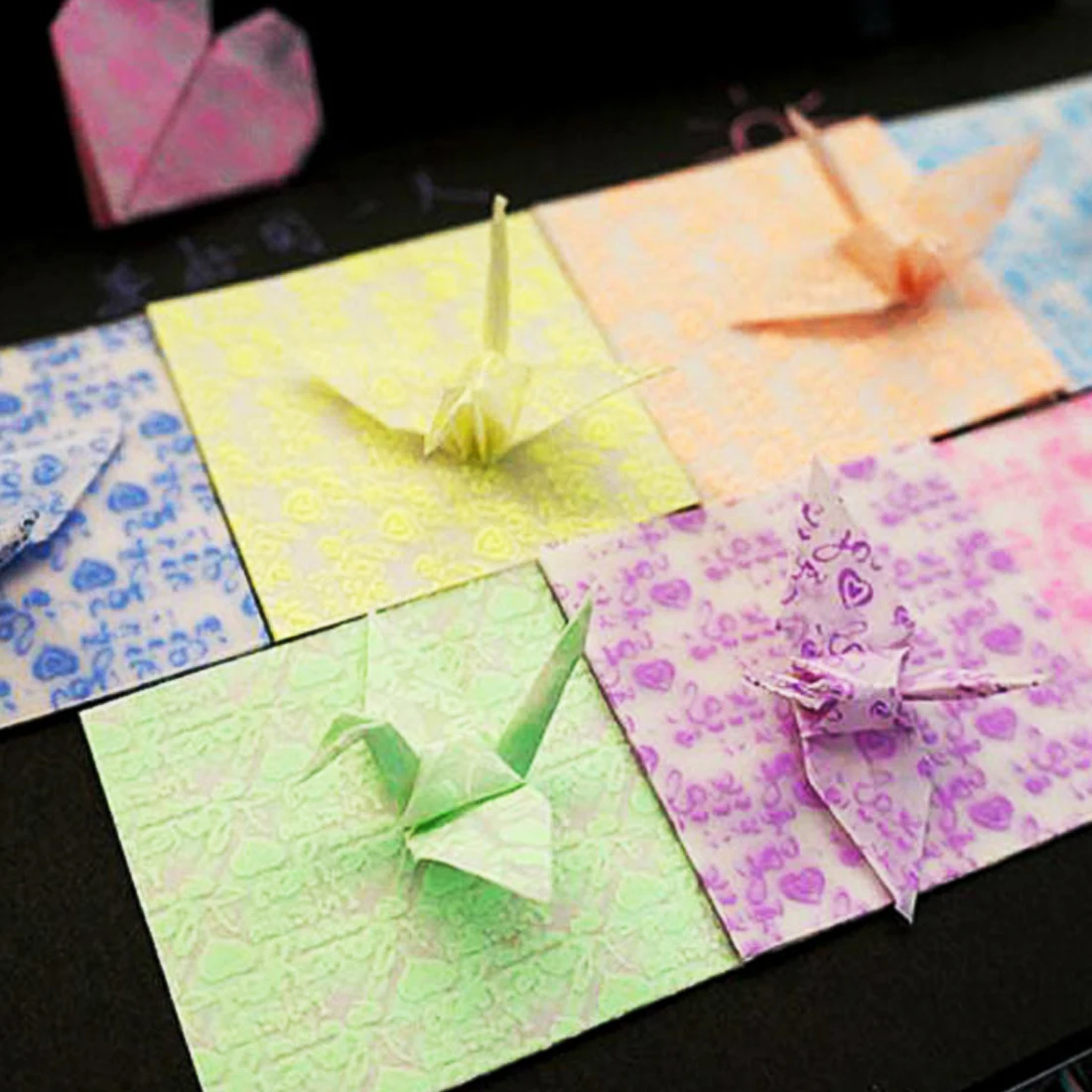 18 шт./компл. квадратная бумага для оригами односторонняя Складная детская ручная