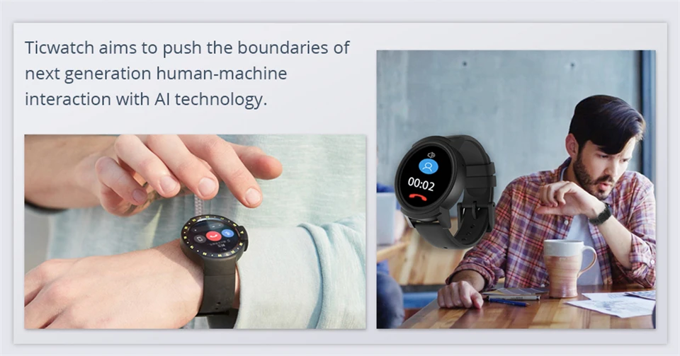 Оригинальные Смарт-часы Ticwatch Pro, Bluetooth, IP68, водонепроницаемые, Поддержка NFC платежей/Google Assistant, одежда OS, Google gps часы