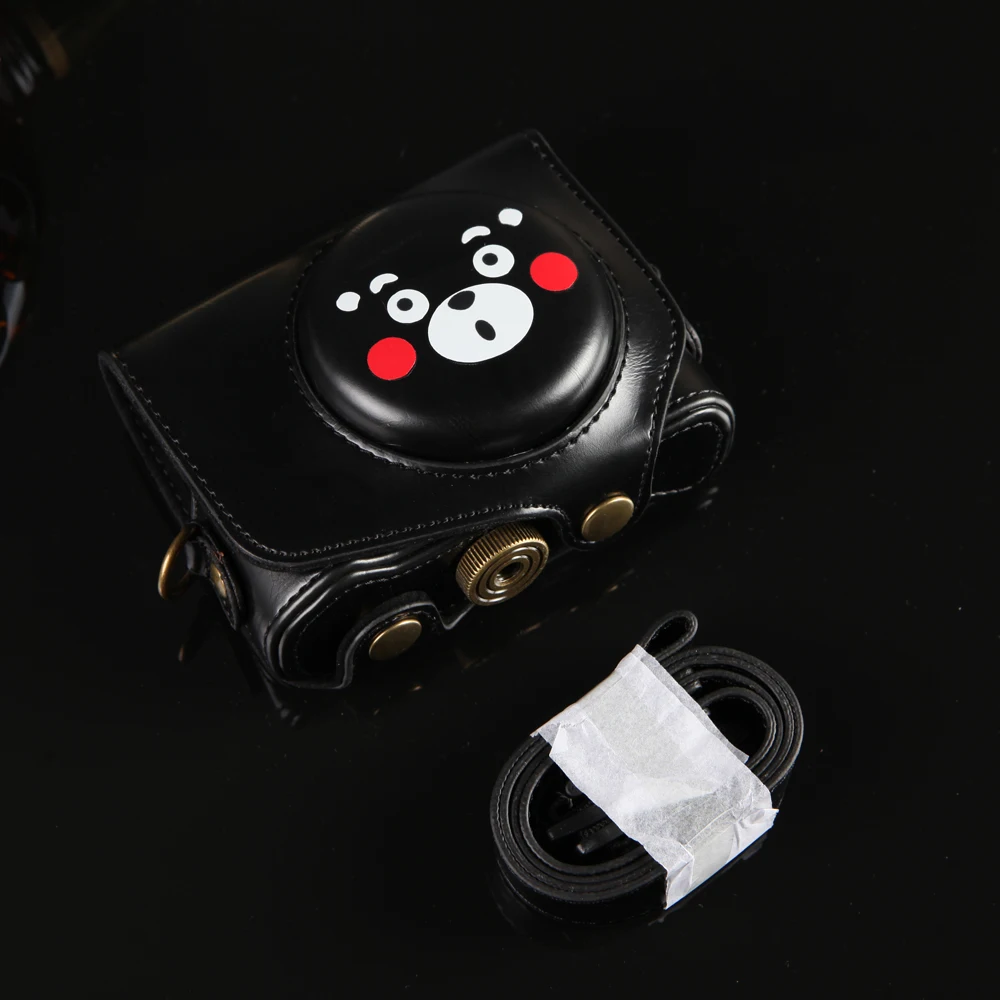 Чехол для видеокамеры из искусственной кожи с мультипликационным принтом Canon