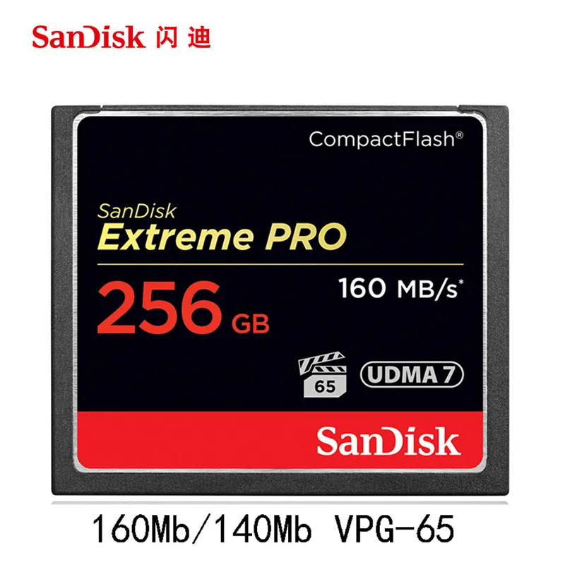 CFXPS-256G Карта памяти SanDisk Экстрим Pro 128 ГБ 32 ГБ 64 Гб 256 ГБ 160MBS карта памяти 32 64 128 ГБ флэш-карты памяти Carte Memoire - Емкость: CFXPS-256G