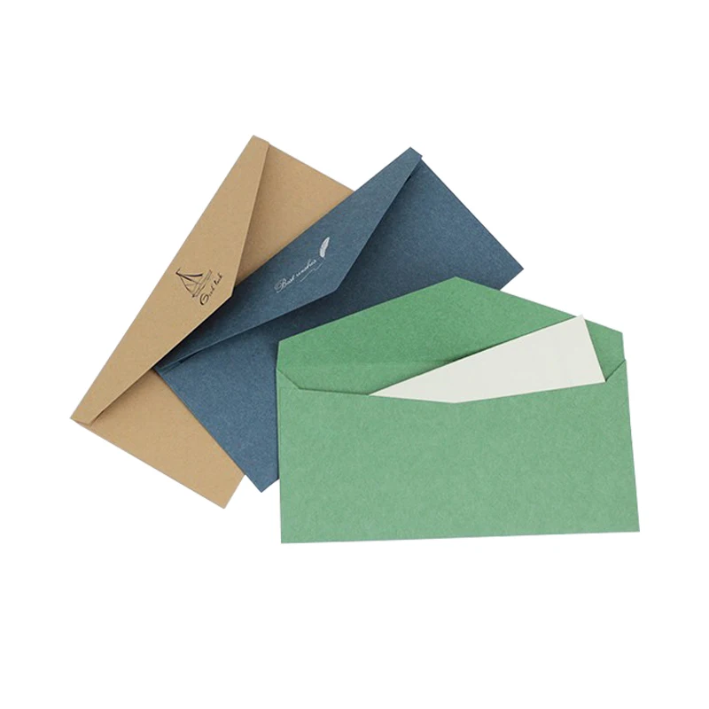 Zuoluo поставщик фабрики переработанные офисные бумажные конверты с простым дизайном