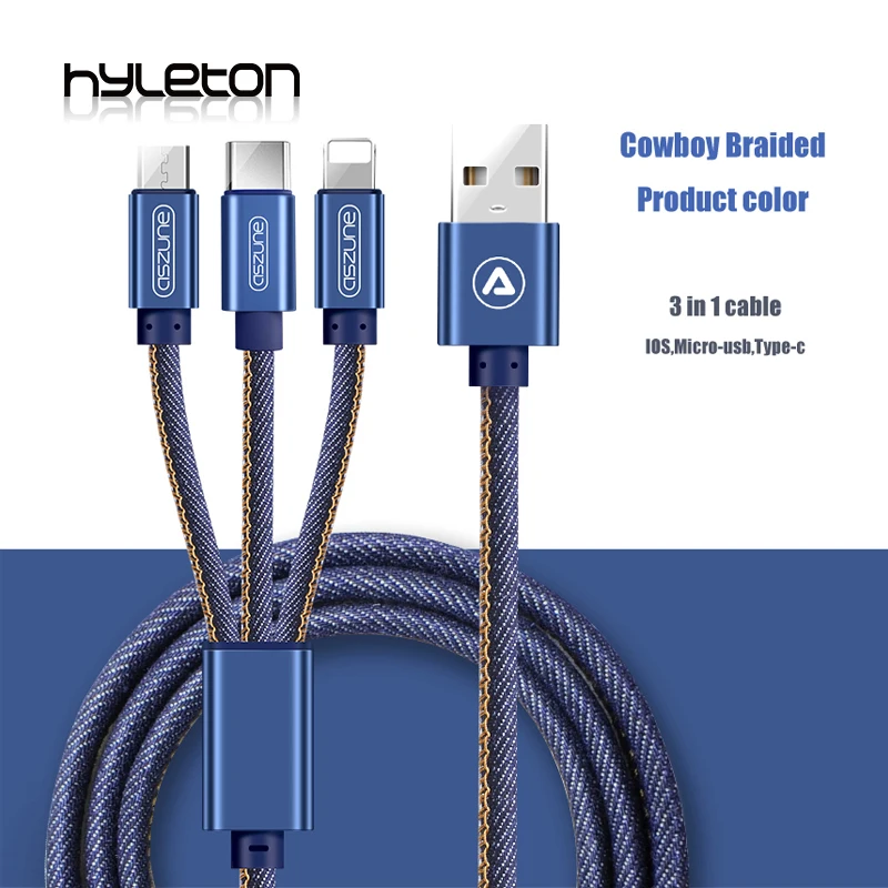 Универсальный многофункциональный usb кабель Hyleton в ковбойском стиле для