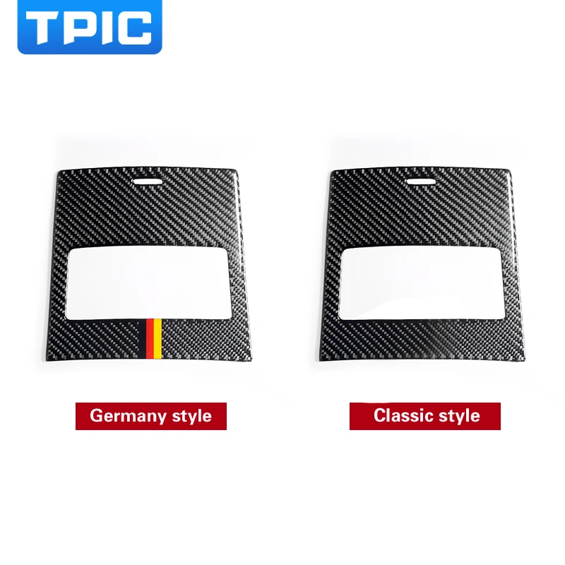 TPIC карбоновое волокно задняя коробка для хранения декоративные автомобильные
