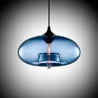 Скандинавский Ретро винтажный лофт американский кантри цветной стеклянный креативный подвесной светильник Эдисона для кухни столовой домашний Декор Светильник