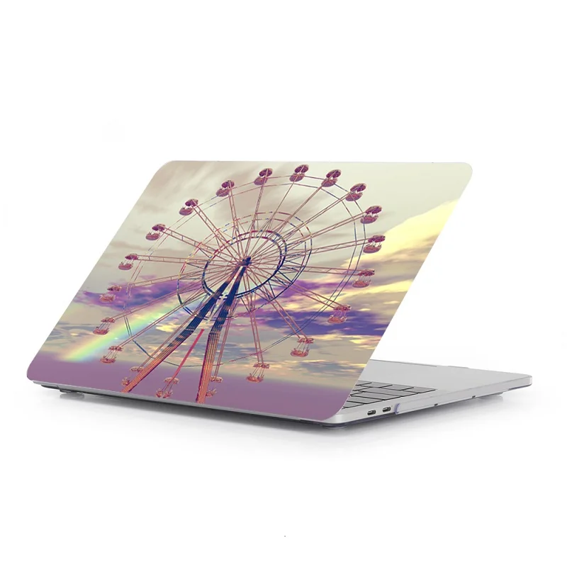 QA4 Чехол для ноутбука с принтом для Apple MacBook Air Pro Touch Bar 11, 12, 13, 15 дюймов, выпуск, новая модель A1932, A1989, a90-qa - Color: QA4