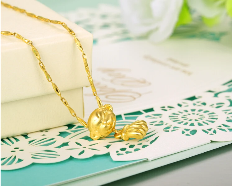 

Pure 24k Yellow Gold Pendant 3D Banana Monkey Pendant 1.46g