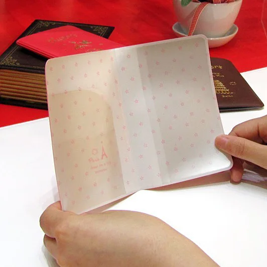 Новинка милая Женская Обложка для паспорта в Корейском стиле водонепроницаемая