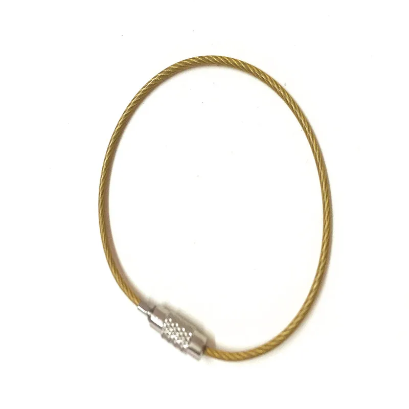 Брелок для ключей из нержавеющей стали мужчин и женщин 70 шт./лот 7 различных