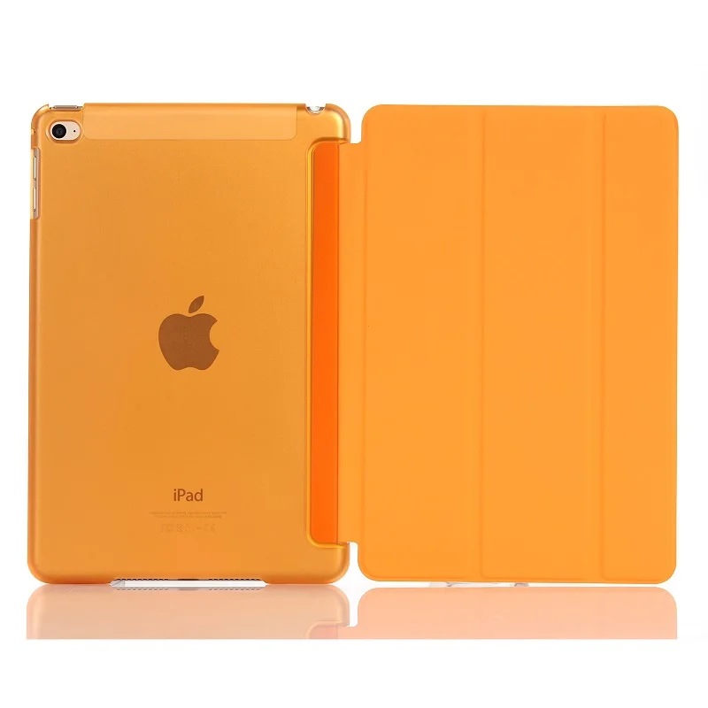 Orange Ультратонкий чехол для iPad mini 1 mini 2 mini 3 чехол с магнитной подставкой A1454 A1599 чехол для iPad mini 1 2 3 Smart Cover 7,9'' - Цвет: Orange
