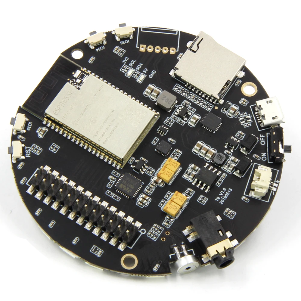 LILYGO®TTGO ESP32 WROVER TAudio V1.6 слот для SD карты Bluetooth Wi Fi модуль MPU9250 WM8978 12 бит WS2812B|module|module