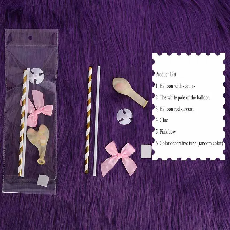 5 дюймов шар для торта с конфетти маленький круглый прозрачный украшения дня