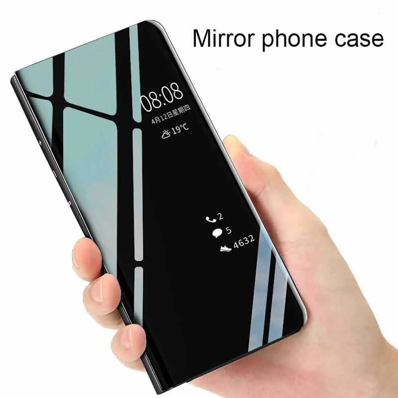 Кожаный чехол с откидной крышкой для мобильного телефона Huawei p20 p20pro p20lite умный