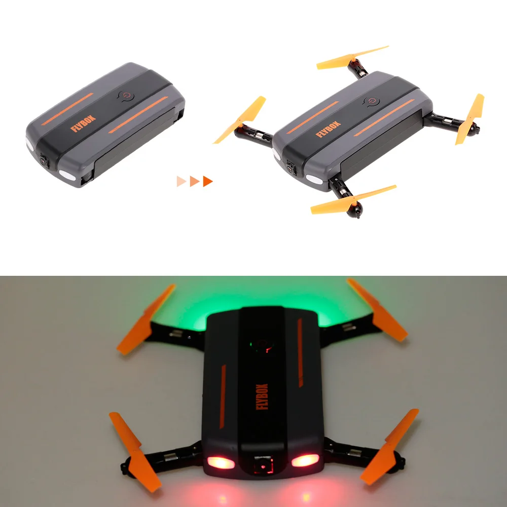 0.3MP камера складной Дрон Wifi FPV 6 осевой гироскоп удержание высоты Безголовый селфи